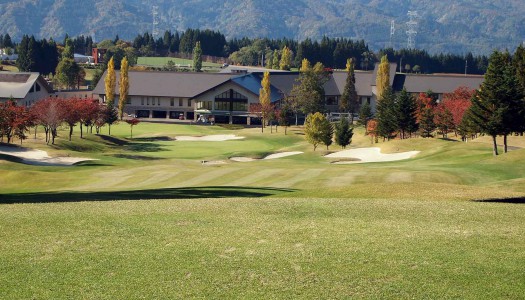 雪が山に降りました