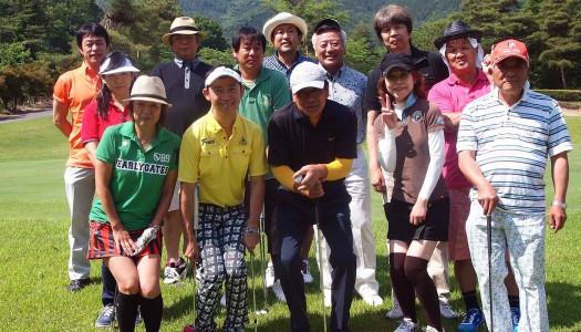 初夏のゴルフコンペ
