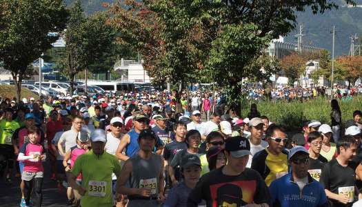 第16回越後湯沢秋桜ハーフマラソン